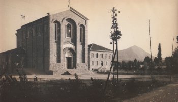 Chiesa di Fossona 1947, che nel 1949 fu chiesa minore.