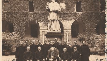 Giorno dell’Ordinazione sacerdotale di Don Silvio Zaramella, primo parroco di Fossona
