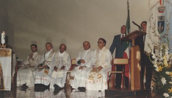 Ingresso Don Sergio Turato, nuovo parroco di Fossona 19 giugno 1994